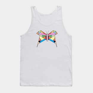 Colorful butterfly Tank Top